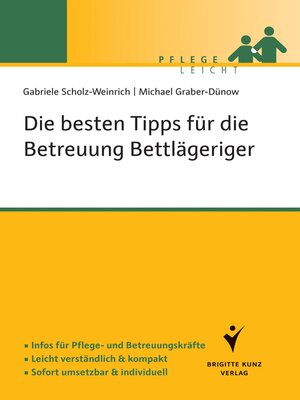 cover image of Die besten Tipps für die Betreuung Bettlägeriger